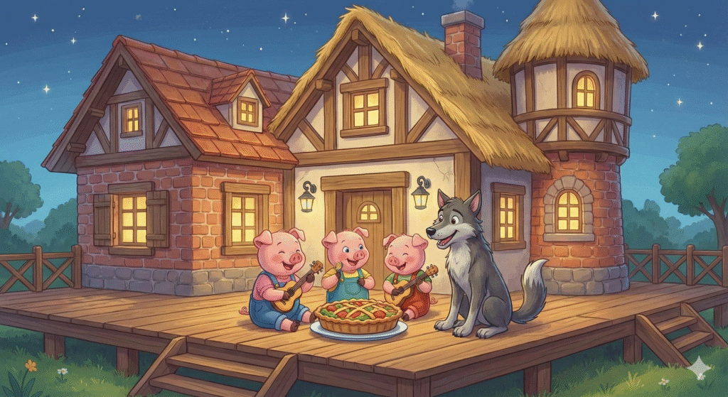 Trīs Cūciņu Pēdējā Celtā Māja